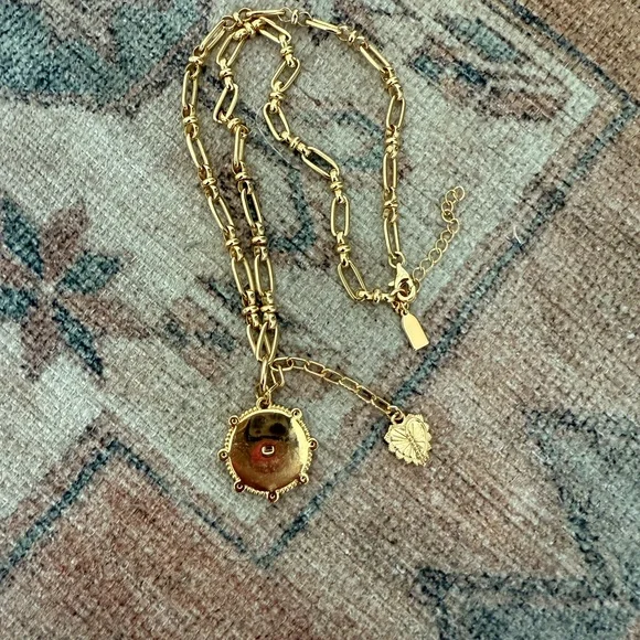 Electric picks gold necklace - Picture 3 of 5